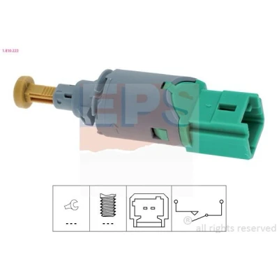 Imagem de EPS 1.810.223 Interruptor de luz stop mecânico Made in Italy OE Equivalent RENAULT: MEGANE 2 Kombi, CLIO 2, Kasten