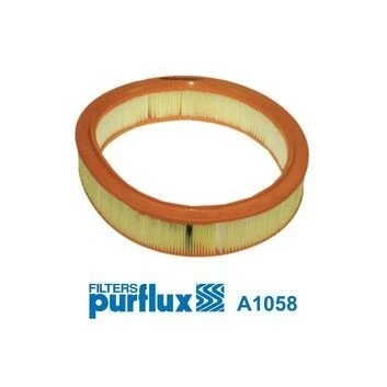 Imagem de PURFLUX A1058 Filtro de ar 72 294 Cartucho filtrante FIAT: Punto II Hatchback, Doblo I Cargo, Carrinha