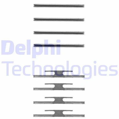 Imagem de DELPHI LX0055 Kit de acessórios, pastilhas travão OPEL: Corsa A CC, Kadett E TR