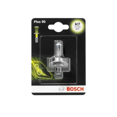 Imagem de Lâmpada de halogéneo BOSCH H7 Plus 90% 12V, 55W