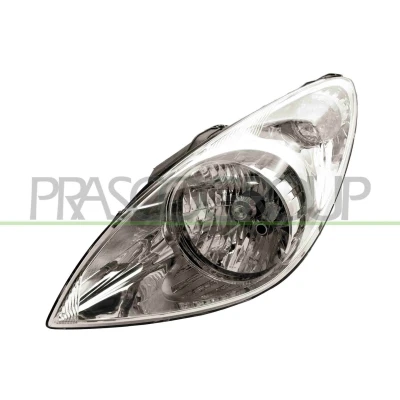 Imagem de PRASCO HN2004804 Farol Principal esquerda H4 com motor de regulação do alcance dos faróis HYUNDAI: i20 I Hatchback