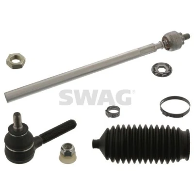 Imagem de SWAG 62 93 9292 Barra de direcção Eixo dianteiro, lado esquerdo com braçadeiras, foles CITROËN: Berlingo / First I Van