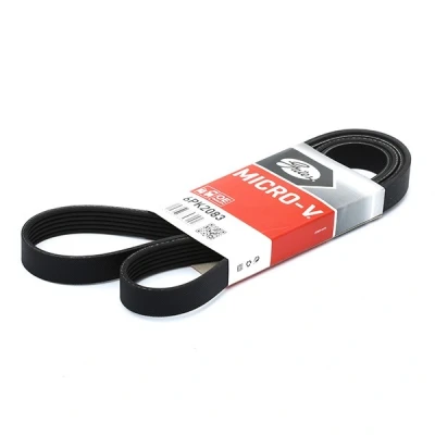 Imagem de GATES 6PK2083 Correia trapezoidal estriada 2083 6 Poliéster, EPDM (borracha de etileno propileno dieno) FleetRunner Micro V BMW: 3 Touring, Sedan