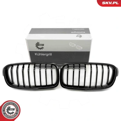 Imagem de ESEN SKV 66SKV120 Grelha de Radiador preto, brilhante BMW: 3 Touring, Sedan