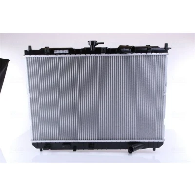 Imagem de NISSENS 66639 Radiador, arrefecimento do motor Alumínio 430 670 26 Aletas de refrigeração soldadas KIA: CARENS 2