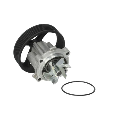 Imagem de HEPU P323 Bomba de água com polia para correia trapezoidal estriada junta mecânico OPEL: Corsa C Hatchback, Astra H Caravan, D Hatchback