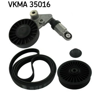 Imagem de SKF VKMA 35016 Jogo de correias trapezoidais estriadas OPEL: Vectra C Sedan, Caravan
