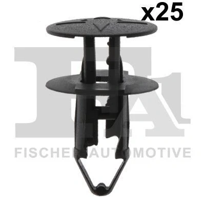 Imagem de FA1 12 20004.25 Grampo, friso preto RENAULT: MEGANE 3 Grandtour, SCENIC 2, MASTER 3, DACIA: Duster II, Lodgy