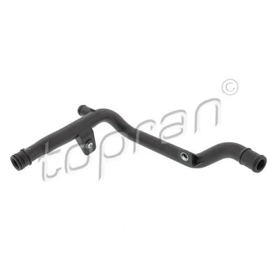Imagem de TOPRAN 120 153 Tubo do líquido de refrigeração com suporte, junta VOLKSWAGEN: Scirocco III, Passat B6 Variant, GOLF 6, AUDI: A3 Sportback