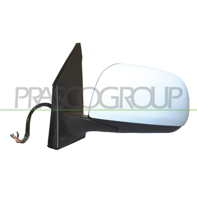 Imagem de Espelho retrovisor Prasco TY2877334 esquerda preto com subcapa elétrico dobrável electricamente, convexo