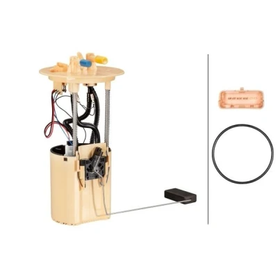 Imagem de HELLA 8TF 358 146 691 Unidade de alimentação combustível com junta, sensor nível elétrico