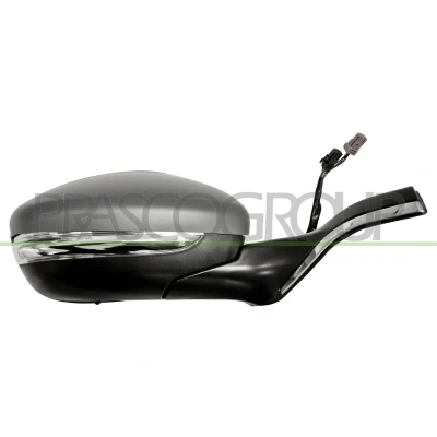 Imagem de Espelho retrovisor Prasco Premium PG3267353P com sensor à direita subcapa elétrico aquecível, dobrável electricamente, convexo, sem cor