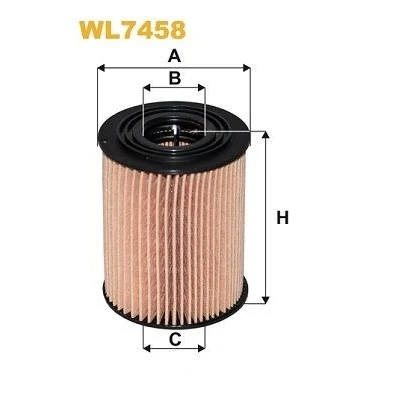 Imagem de Filtros de óleo wix filters wl7458