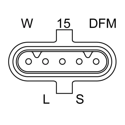 Imagem de BOSCH 0 986 084 520 Alternador 28V 100A