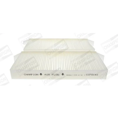 Imagem de CHAMPION CCF0141 Filtro, ar do habitáculo Filtro de pólen, partículas 264 131 30 RENAULT: Laguna 3, 3 Grandtour, III Coupe