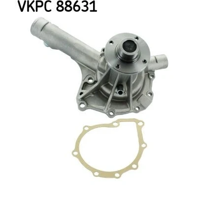 Imagem de SKF VKPC 88631 Bomba de água com juntas Ferro fundido para accionamento da correia trapezoidal estriada MERCEDES BENZ: CLK Coupe, SLK