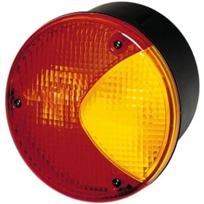 Imagem de HELLA 2SW 964 169 081 Luz traseira esquerda, à direita amarelo, Vermelho preto sem lâmpadas