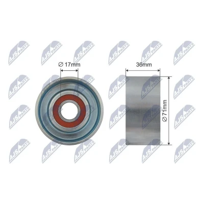 Imagem de Tensor de correia, correia trapezoidal estriada NTY RNK MZ 002