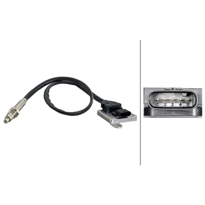 Imagem de HELLA 6PN 358 307 131 Sensor NOx MERCEDES BENZ: Classe C T modell, Sprinter 3.5 Van, 5 Camião de plataforma/Chassis