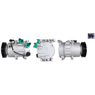 Imagem de LUCAS ACP01225 Compressor PAG 46 YF R134a, R1234yf com juntas