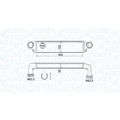 Imagem de MAGNETI MARELLI 351319204890 Intercooler BMW: 3 Coupe, Touring, Sedan