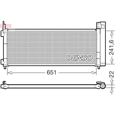 Imagem de DENSO DCN50123 Condensador
