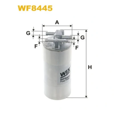 Imagem de Filtro combustível wix wf8445
