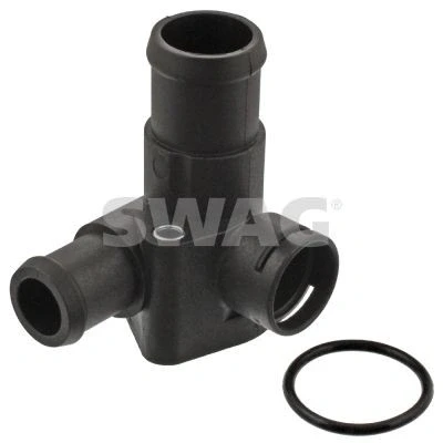 Imagem de SWAG 30 91 8226 Flange Plástico com junta AUDI: A4 B5 Avant, Sedan, A6 C4 VOLKSWAGEN: Passat Variant