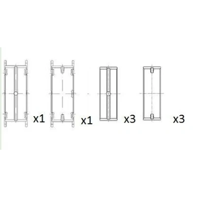 Imagem de FAI AutoParts BM1013 STD Chumaceira da cambota LAND ROVER: Range Rover Sport, PEUGEOT: 407 SW