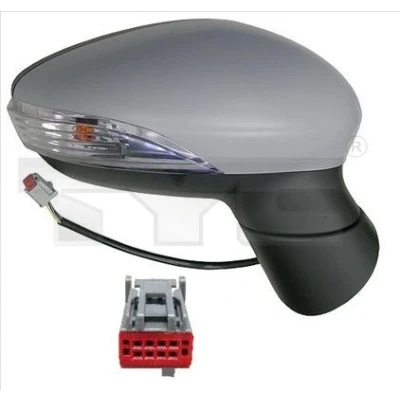 Imagem de Espelho retrovisor Tyc 310 0150 esquerda com subcapa para regulação eléctrica dos espelhos, dobrável electricamente, não esférico, aquecível