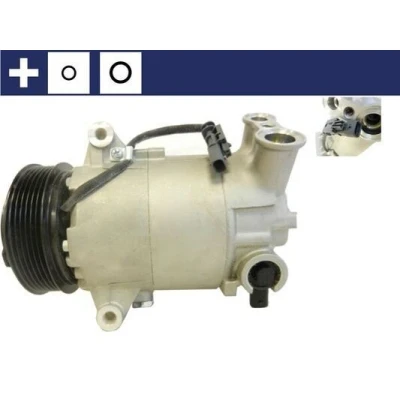 Imagem de MAHLE ORIGINAL ACP 180 000S Compressor CVC6 12 PAG 46 R 134a com retentor OPEL: Zafira C Tourer, Astra J Hatchback, Meriva B
