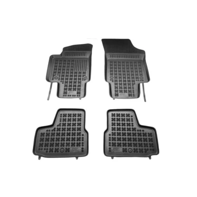 Imagem de REZAW PLAST 200115 Conjunto de tapete chão Borracha à frente e atrás 4 preto VOLKSWAGEN: up! Hatchback