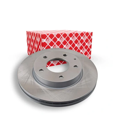 Imagem de FEBI BILSTEIN 10726 Disco de travão Eixo dianteiro 258 24 5 114,3 interior ventilado revestido MAZDA: Xedos 6, FAMILIA 626 V Hatchback