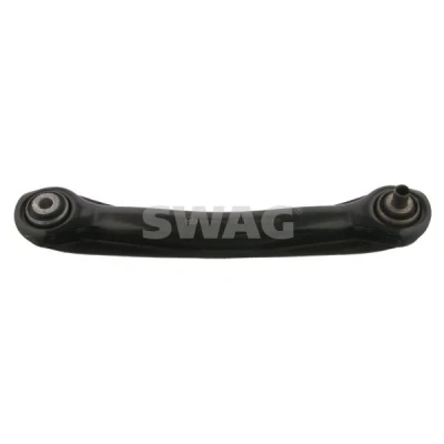 Imagem de SWAG 10 72 0028 Braço de suspensão com chumaceira Eixo traseiro esquerdo, esquerda transversal Chapa aço Tirante