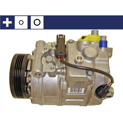 Imagem de MAHLE ORIGINAL ACP 1428 000S Compressor 7SEU17C 12 PAG 46 R 134a com retentor BMW: 5 Sedan, Touring, 3 Coupe