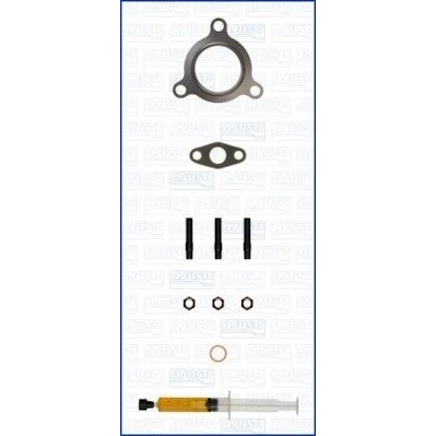 Imagem de AJUSA JTC11500 Kit de montagem, turbocompressor with studs, syringe oil com juntas instruções montagem MERCEDES BENZ: Classe B