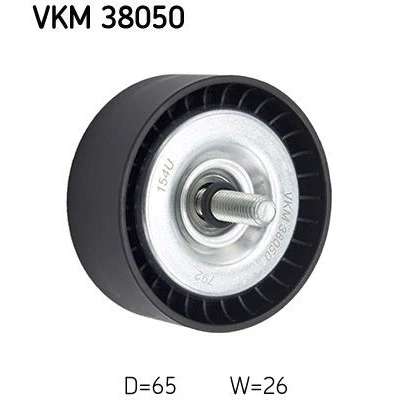 Imagem de SKF VKM 38050 Polia de Desvio MERCEDES BENZ: Classe E Sedan, C Sedan