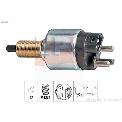 Imagem de EPS 1.810.073 Interruptor de luz stop mecânico M12x1 Made in Italy OE Equivalent