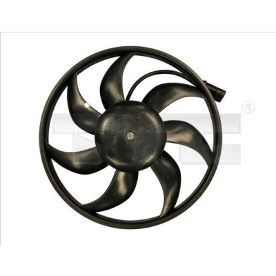 Imagem de TYC 825 0034 ventilador de radiador 385 200 sem estrutura do (caixilho) OPEL: Tigra Twintop, Corsa C Hatchback, С Van