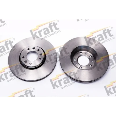 Imagem de KRAFT 6045671 Disco de travão Eixo dianteiro 304 28 interior ventilado PEUGEOT: 407 Sedan, SW, Expert II Tepee, CITROËN: C5 III Carrinha, 3