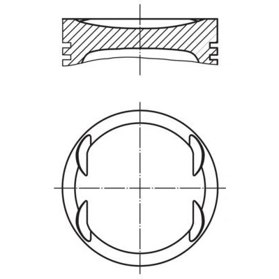 Imagem de Pistão MAHLE 001 PI 00175 000