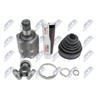 Imagem de NTY NPW VW 082 Veio de transmissão Eixo dianteiro, lado esquerdo 154mm Caixa velocidades com embraiagem dupla VOLKSWAGEN: Golf 7
