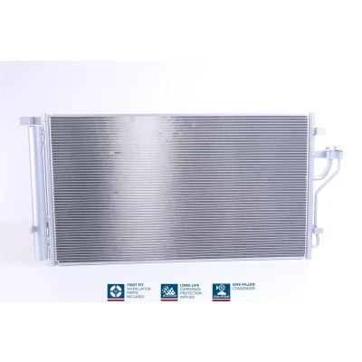 Imagem de NISSENS 940351 Condensador com secador Alumínio 692 R 134a