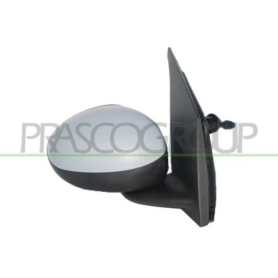 Imagem de Espelho retrovisor Prasco CI2017123 à direita com subcapa parcial manual ajustável pelo interior, ajuste: por cabo de aço, convexo TOYOTA: Aygo