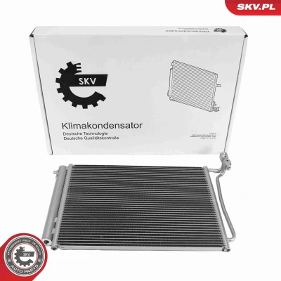 Imagem de ESEN SKV 86SKV466 Condensador com secador Alumínio 534mm BMW: X5 (E53) 4.6 is, 3.0 i, 4.8 4.4 d 2000 2006
