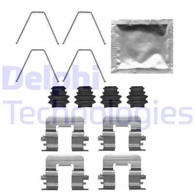 Imagem de DELPHI LX0726 Kit de acessórios, pastilhas travão