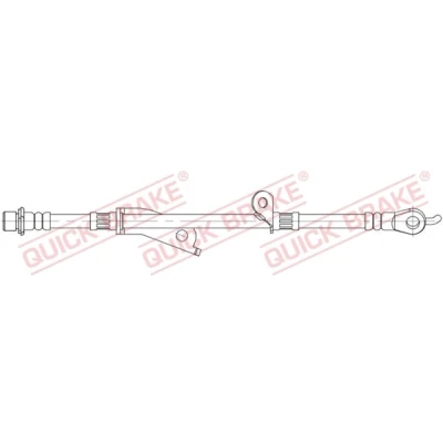 Imagem de QUICK BRAKE 58.860 Mangueira de Travão 650