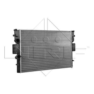 Imagem de NRF 58361 Radiador, arrefecimento do motor Alumínio 650 453 34 Aletas de refrigeração unidas mecanicamente IVECO: Daily V Van / Carrinha