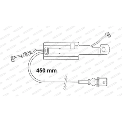 Imagem de BERAL FAI166 Sensor de Desgaste Pastilha Freio RENAULT TRUCKS: Midlum