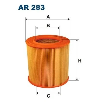 Imagem de FILTRON ar 283 Filtro de 177 180 Cartucho filtrante MAZDA: 626 II Sedan